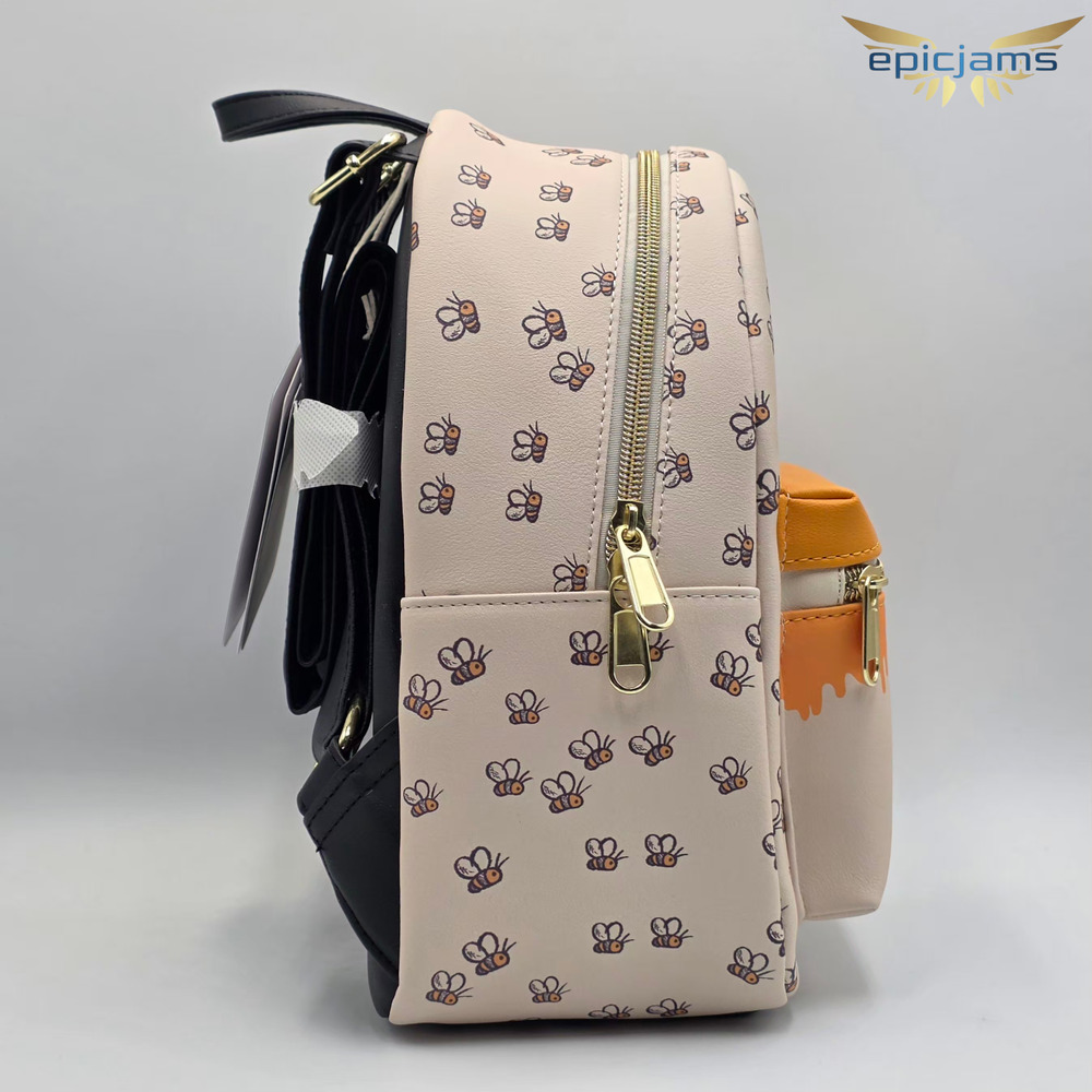 Loungefly Disney Winnie The Pooh Bees & Honey Mini Backpack New - Picture 3 of 5
